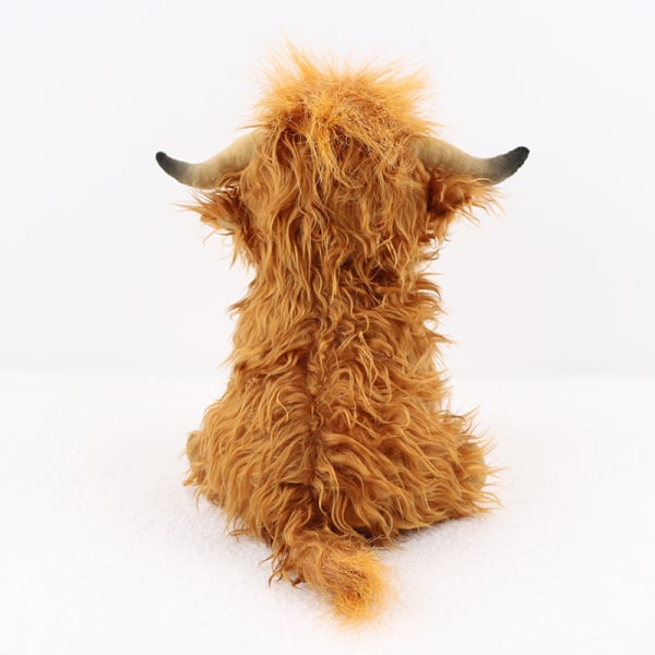 Ny langhåret Highland Cattle ku simulasjon skotsk Highland