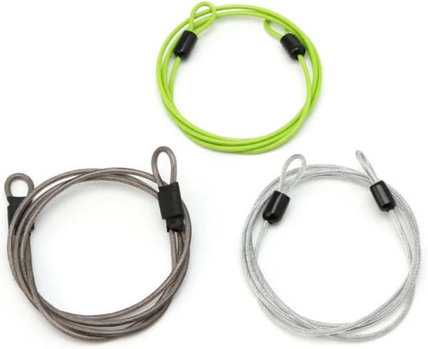 3-pack säkerhetslås kabel lås utomhus resor lätt och