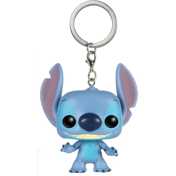 Funko Pop Stitch Starbaby Stitch Spise Nøglering Vedhæng Hånd Af