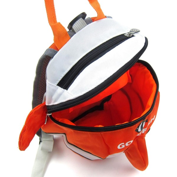 Rygsæksele med snor (orange og sort)