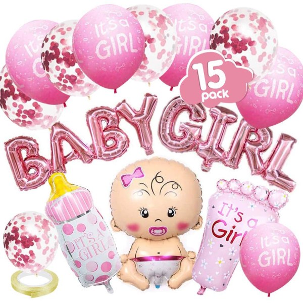 Baby Shower Baby Shower Kit. It's a Girl Banner It's a Girl Bann