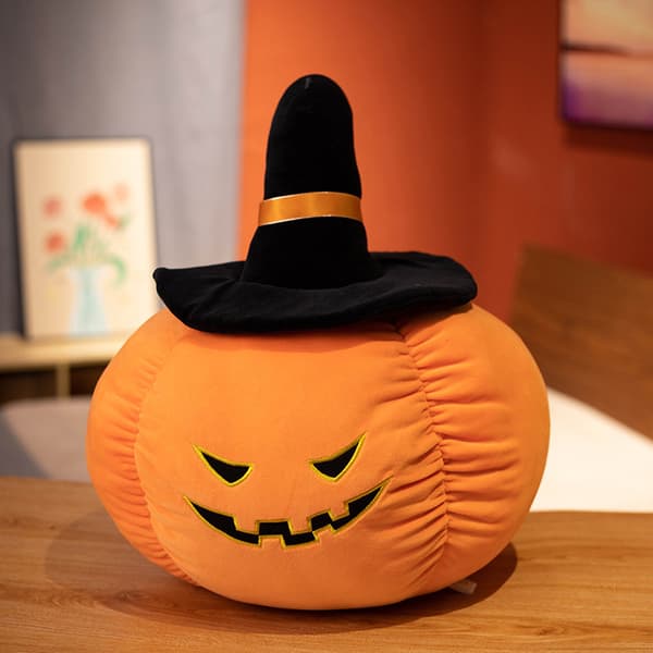 Halloween Pumpa Kudde Plyschdocka Juldocka Docka Semester
