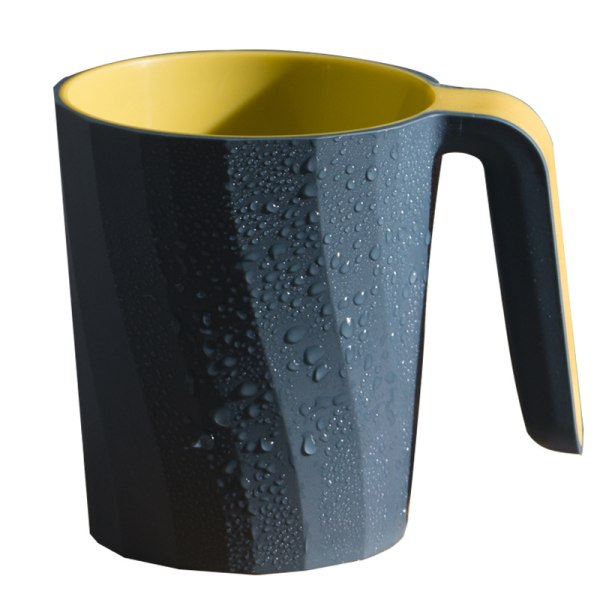 1 förpackning Creative Simple Mouthwash Cup INS randigt halkfritt vatten