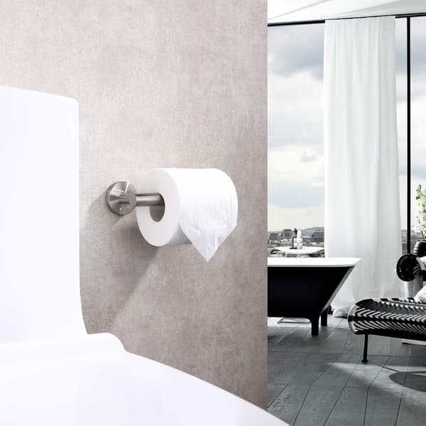 SUS304 Rustfrit Stål Børstet Nikkel Toiletpapirholder, Moder