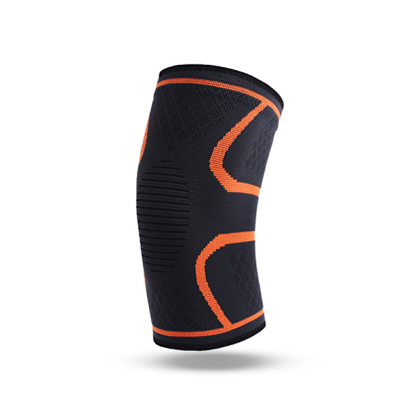2-pak knestrømper for menn og kvinner, 5 farger Orange S