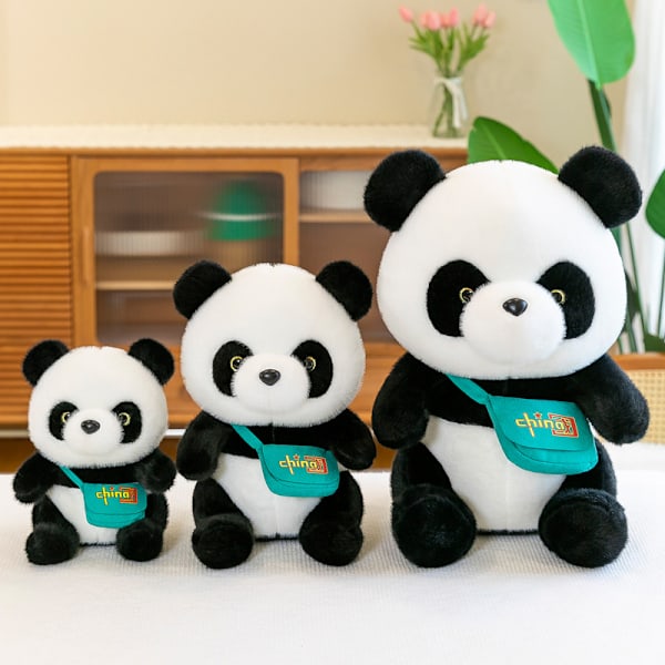 Blød Panda Plysdyr til Piger, Børn, 30cm Panda Plysdukke