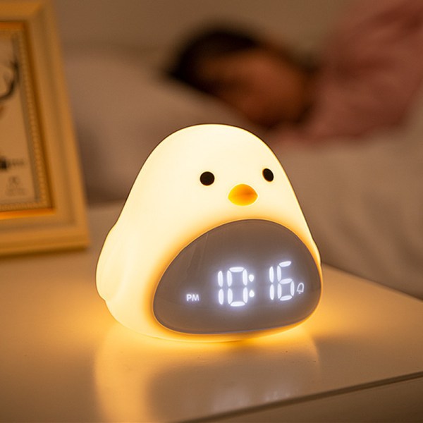 Intelligent Lazy Time Bird Alarm Clock LED Nattljus Digital A