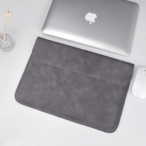 Skyddande fodral för MacBook 13-15,4 tum dator - Horisontell dark grey 14.1-15.4 inch