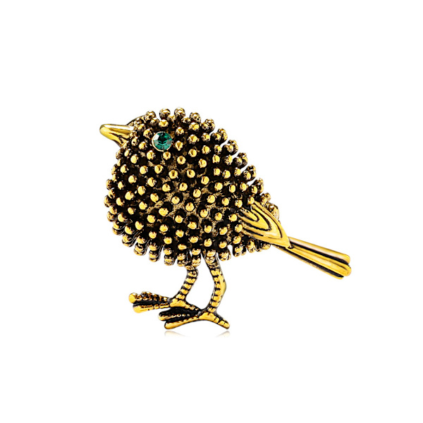 Vintage Sparrow Brosje, Vintage Animal Sparrow Brosje, Ferie G