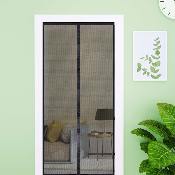 1 Magnetisk myggnät dörr 90 x 210 cm, Anti Mosquito Mesh Doo