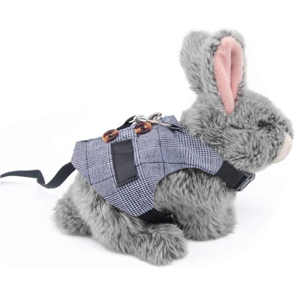Kanin Vest Sele Hundesele Kanin Versatile Elastisk Snor Sæt 2 Stk Kæledyr