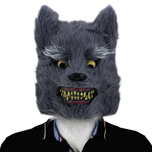 Glødende ulvemaske Masquerade Script Kills Halloween-festdyr