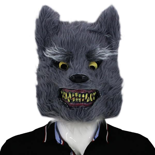 Hohtava suden naamio naamiaiset käsikirjoitus tappaa Halloween-juhlat eläin