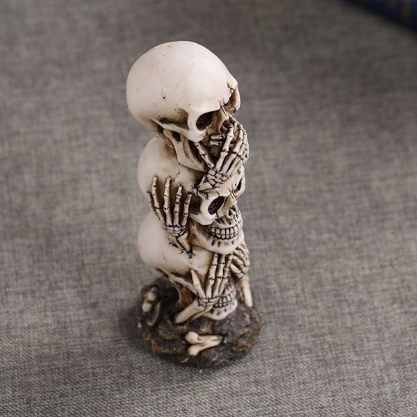 Kuule-ei Näe-ei Puhua-ei Paha Kallopatsas Veistoshahmo Skele