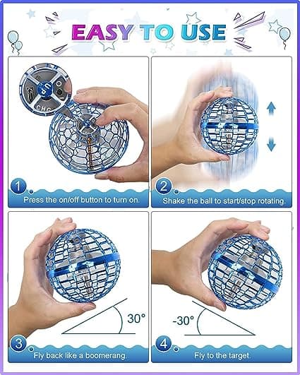 Flygande bollleksaker, Globe Shape Magic Controller Mini Drone Flying