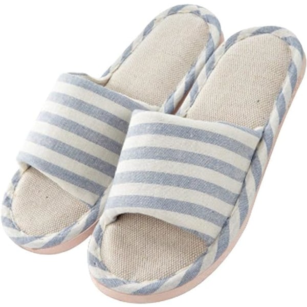 Comfortable Cotton Linen Casual Slippers for Women and Men