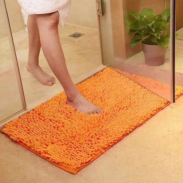 60 x 90 cm Soft Shag Bath Mat Carpet