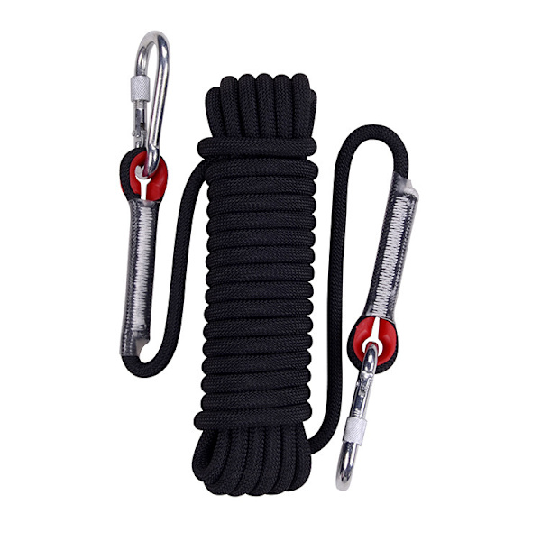 10mm Klatretov Outdoor Statisk Klatretov, Flugttov, Isklatreudstyr, Brandsikkerhed Redningsreb - 10m 10m