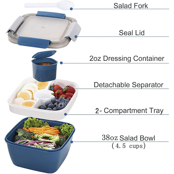 Lunchboks med skillevegg, Lunchboks for voksne/barn
