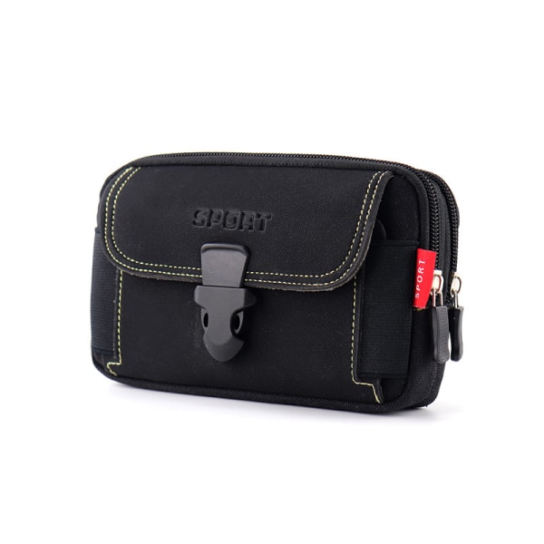 Men's Multifunctional Phone Pouch Nylon Waist Bag