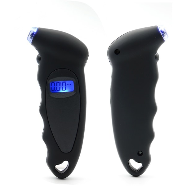 Däcktrycksmätare, Digital däcktrycksmätare, 150 PSI 4 Para