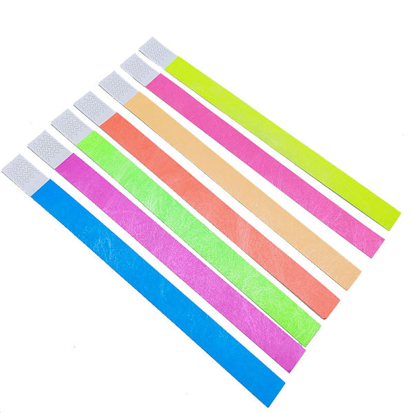 35 stk. trykte ID-armbånd til kontrol og sikkerhed ved arrangementer