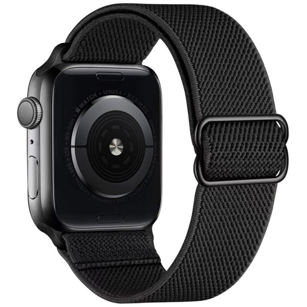 Elastisk nylonrem kompatibel med Apple Watch-rem 38mm 40mm 41mm