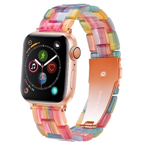 Lättvikts Apple Watch-armband - Fashionabelt harts iWatch-armband Com