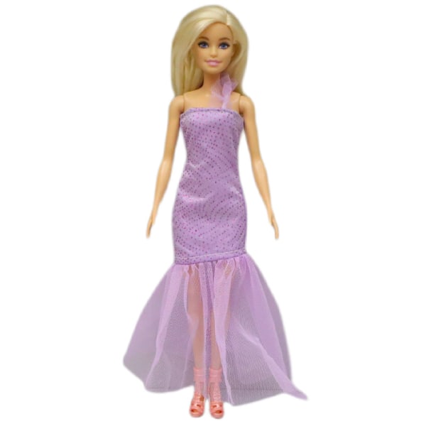 8 st 30cm Barbie prinsessklänningar mode set