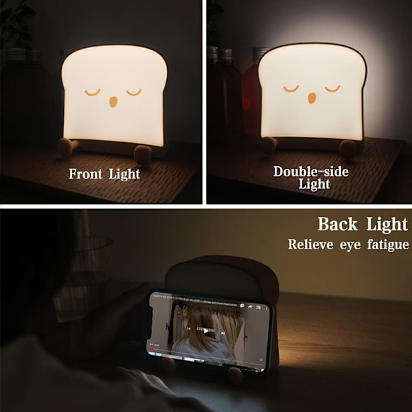 Sleepy Night Light Justerbar Senger Baby USB Lader Timer, C