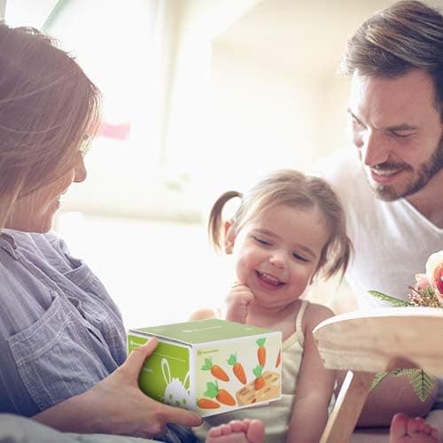 Gulrot høstespill Tretøy for babygutter og jenter 1 2 til 3