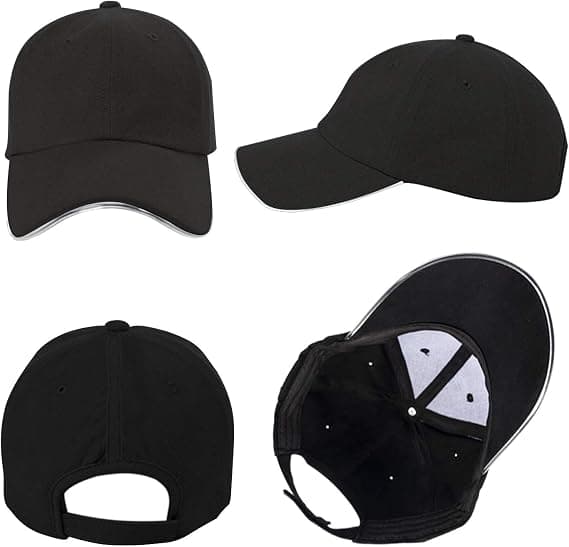 Hat LED Lys Op Baseball Cap Fest Hat Rave Tilbehør til Fes