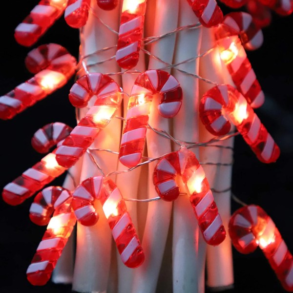 Valosarjat, 10 jalkaa 20 LED 3D Plus Twinkle Lights, USB ja Ba