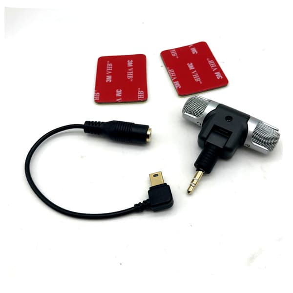 Mini Stereo Mikrofon, Sportkamera Adapter Kabel Extern 3.5