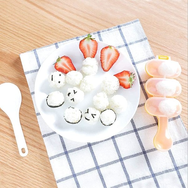 Risbollsformar, DIY Risbollsskakare, Onigiriform, Bollform
