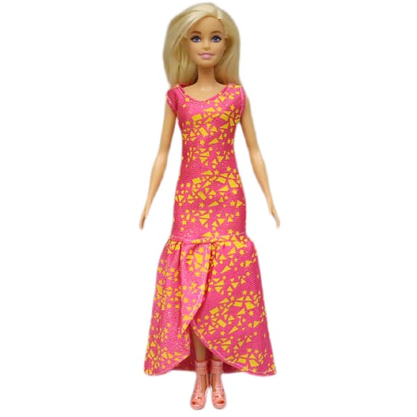 8 stk. 30cm Barbie prinsessekjoler modesæt