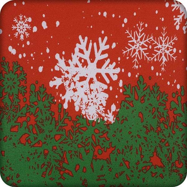 Julmatstolsöverdrag Set med 2, Stretch Jul Parson