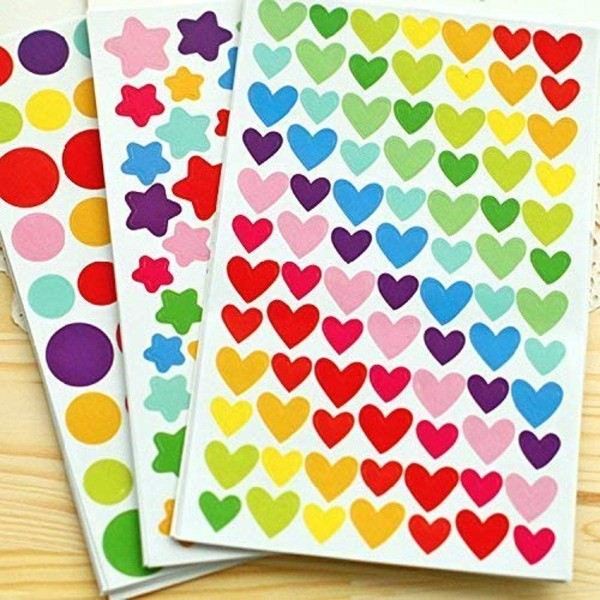 18 Mini Photo Stickers Stickers for Scrapbooking Album Photo