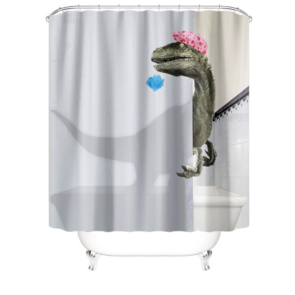 Dinosaur bruseforhæng, børnebruseforhæng, sjovt bruseforhæng