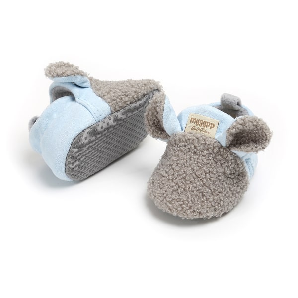 Koselige fleece tøfler for babygutter og jenter