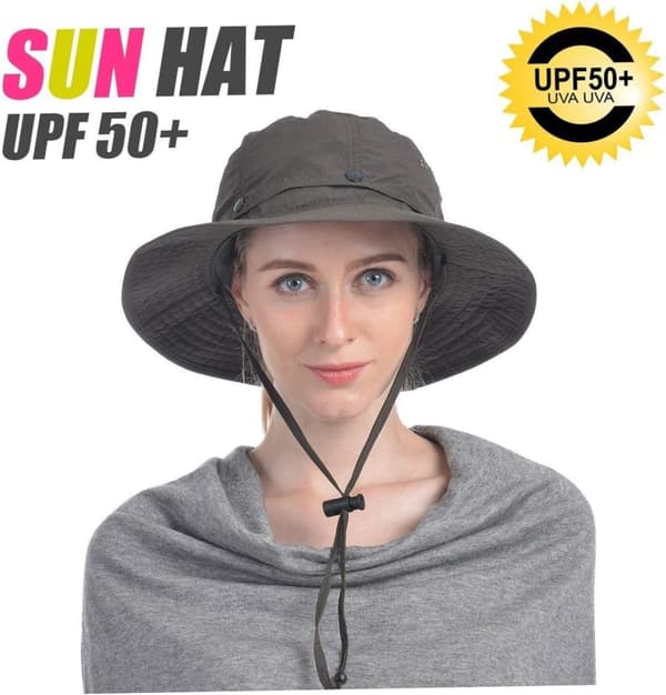 Utendørs solhatt, mygghode solhatt