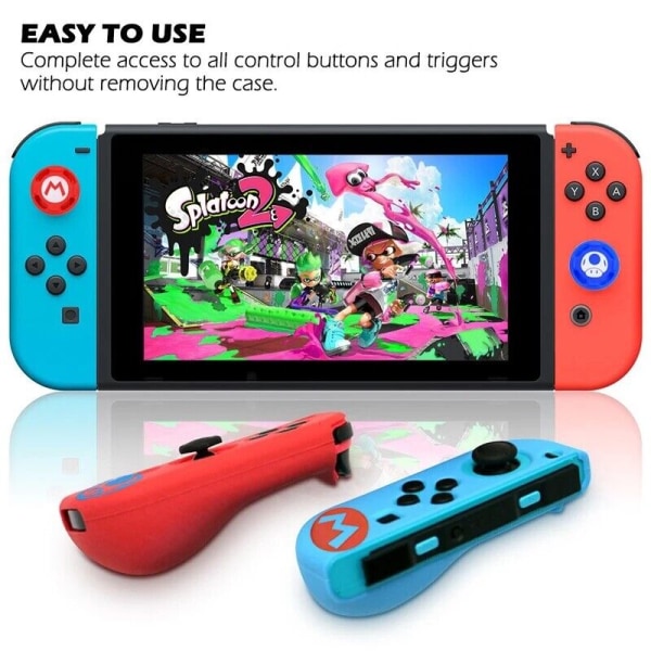 Mjukt silikonfodral för Nintendo Switch Oled Joycon skyddande skal