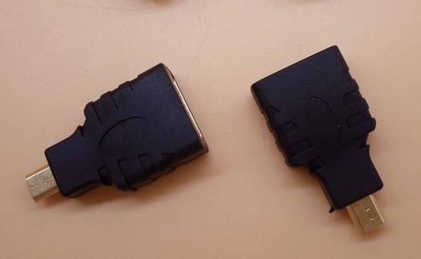 Micro HDMI-hode til HDMI-hun HDMI stor til liten HDMI HDMI con