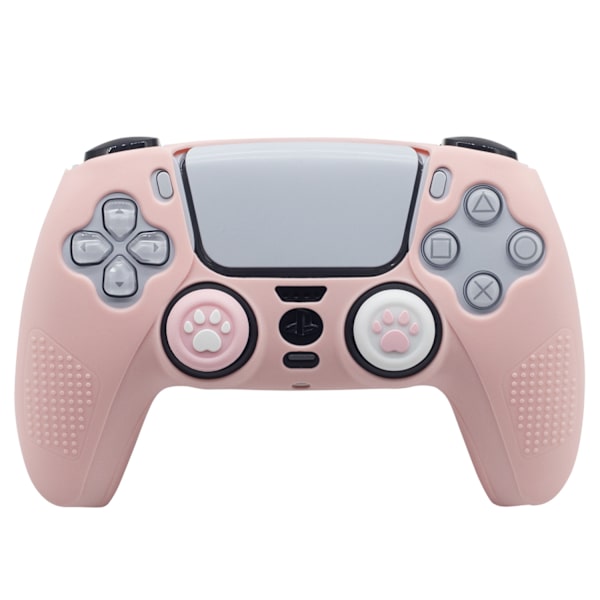 Sød hudgrebsdæksel til PS5-controller - Anti-slip silikonebeskytter