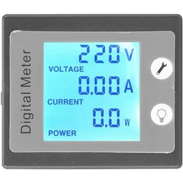 Mini LCD digitaalinen virtamittari ampeerimittari AC 80-260V 100A Volta