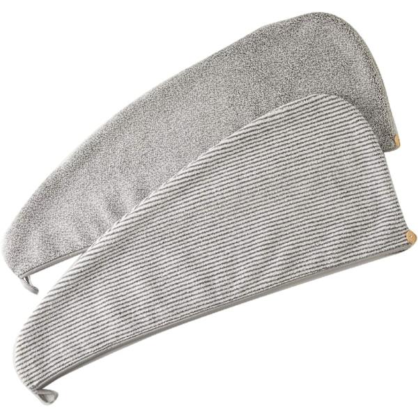 Mikrofiberhårhandduk Snabbtorkande Hårhandduk Wrap Torr Hår Mössa