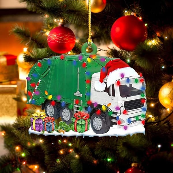 Juletræshæng Julepynt Køretøjsformet Træ