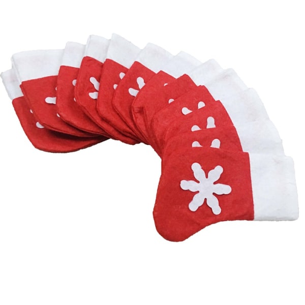 12 Christmas items Christmas stocking Snowflake Christmas socks