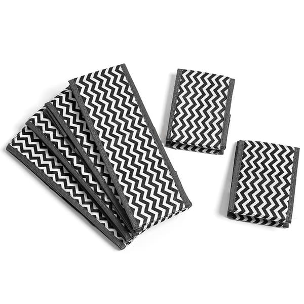 6 stk. oppbevaringsboks i non-woven