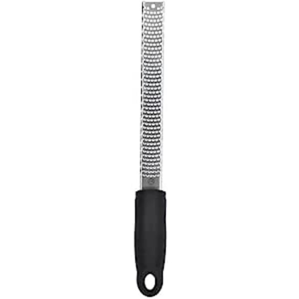Manuel Citrus Zester & Ostehøvl, Fint Rivjern til Parmesan,
